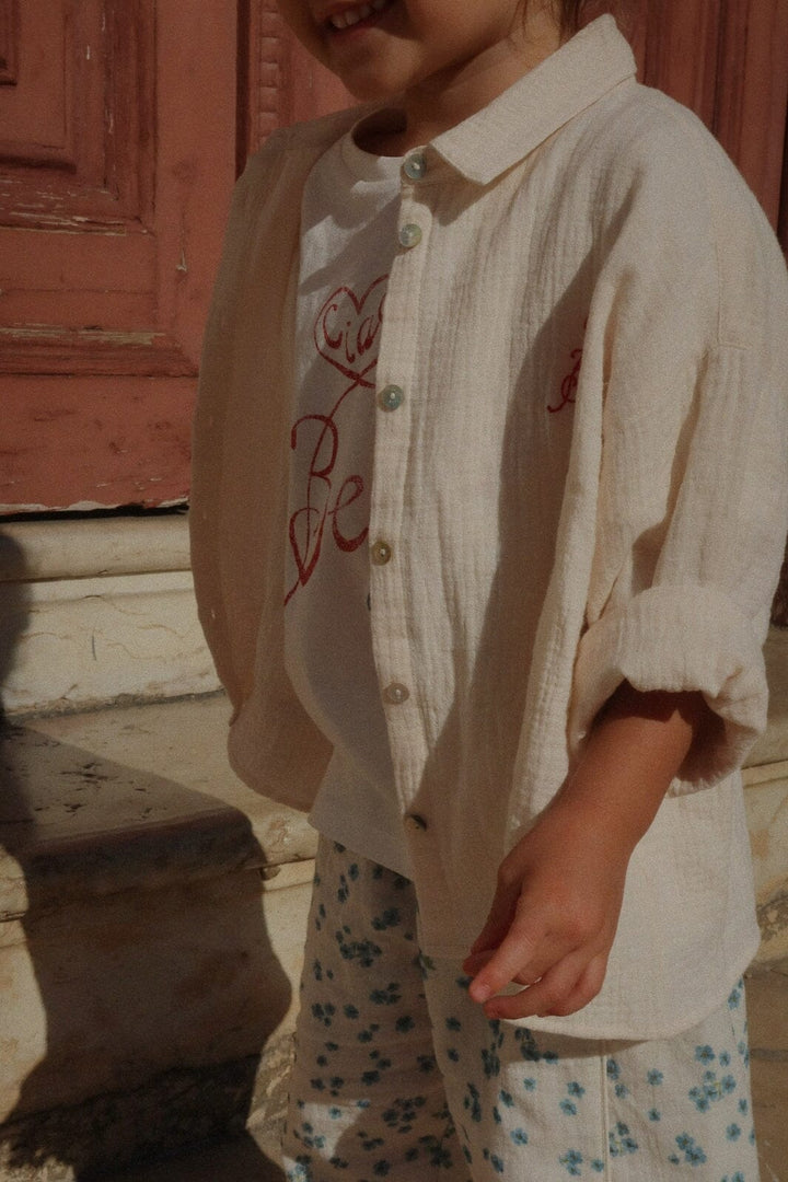 Konges Sløjd - Rhw X Ks Bella Shirt Gots Ks103591 - Mother Of Pearl