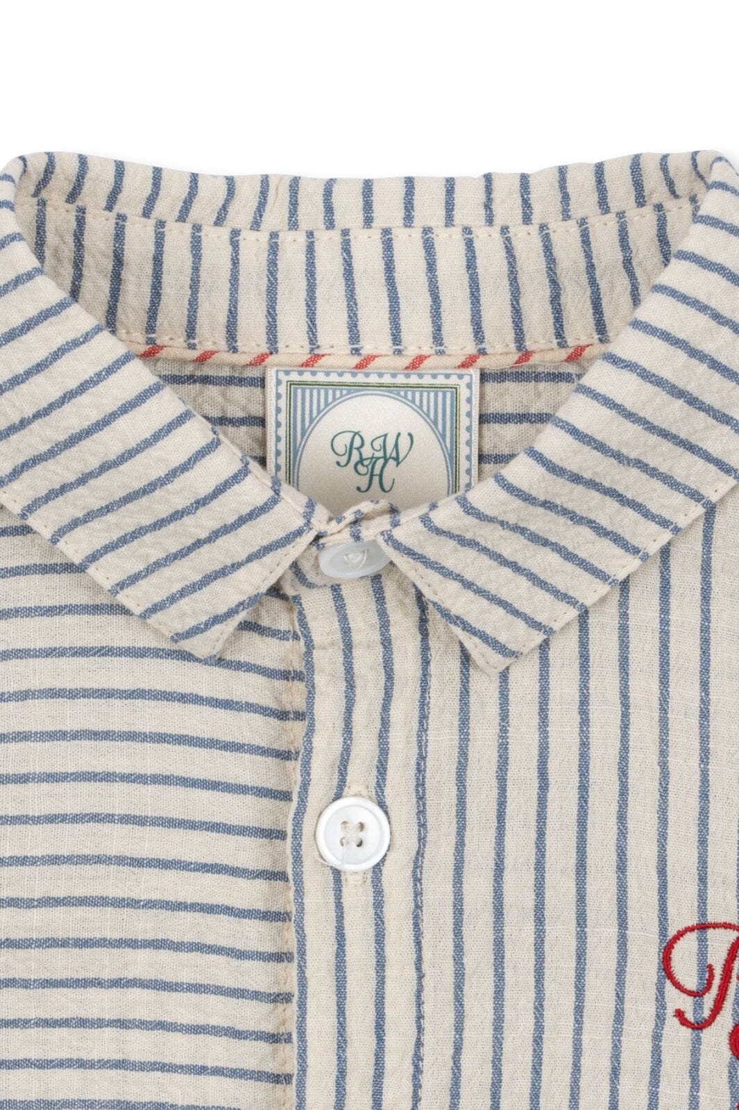 Konges Sløjd - Rhw X Ks Duo Shirt Gots Ks103596 - Stripe Bluie