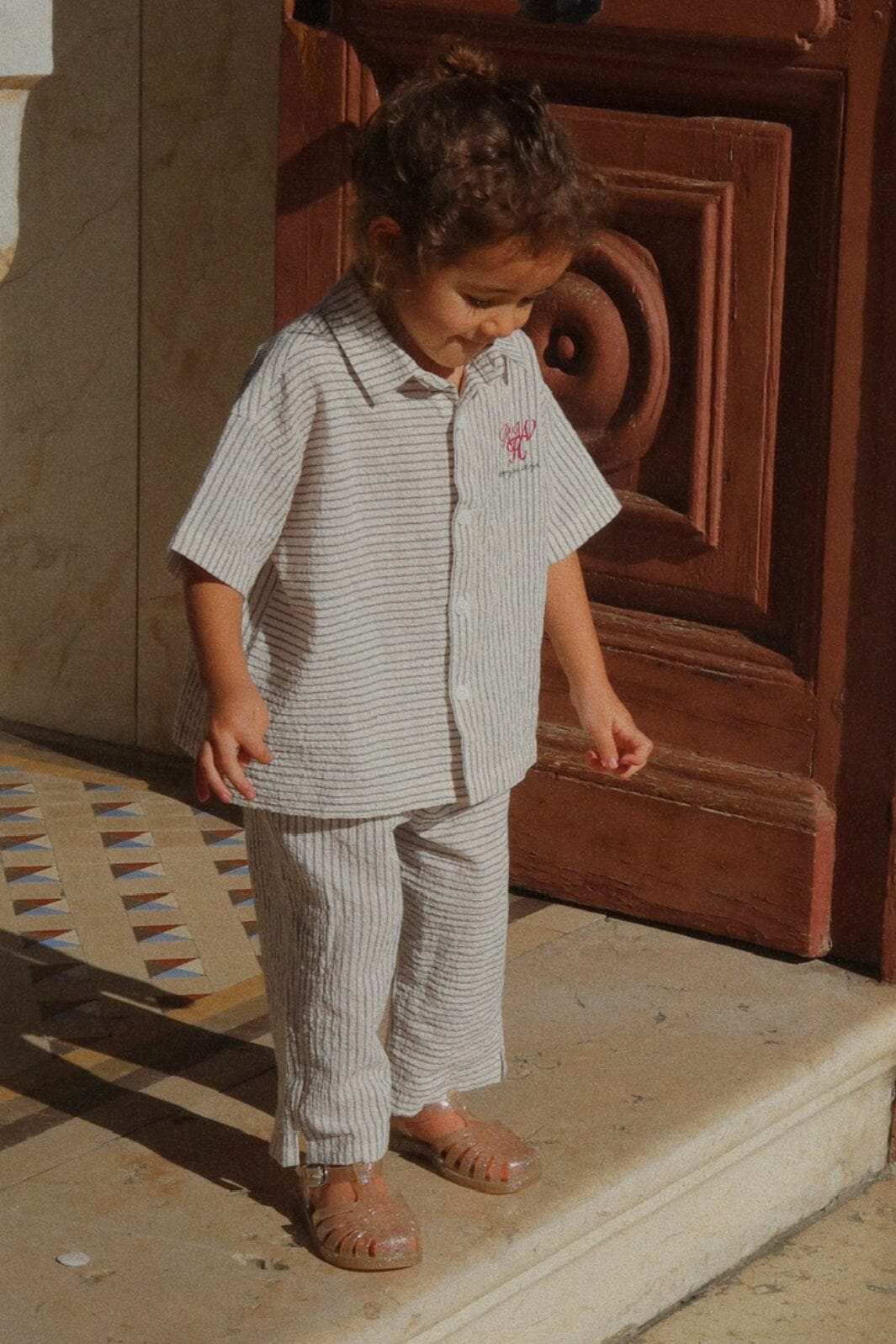 Konges Sløjd - Rhw X Ks Duo Shirt Gots Ks103596 - Stripe Bluie