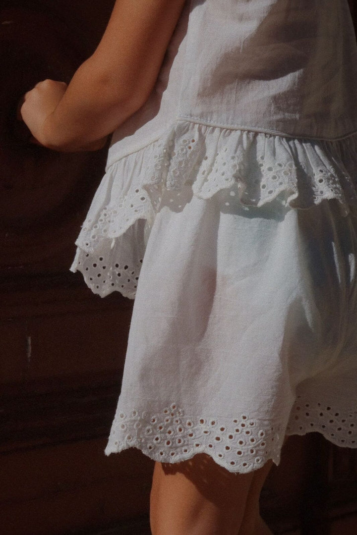 Konges Sløjd - Rhw X Ks Fiori Shorts Gots Ks103598 - Optic White