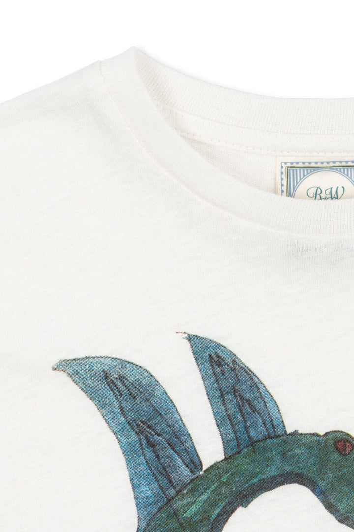 Konges Sløjd - Rhw X Ks Jongleur Tee Ocs Ks103606 - Antique White