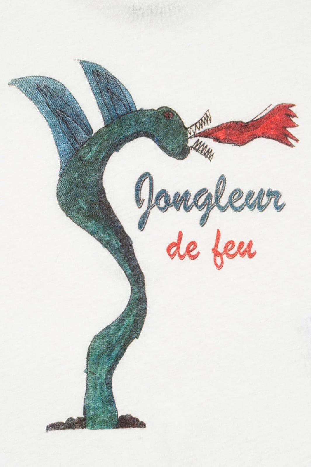 Konges Sløjd - Rhw X Ks Jongleur Tee Ocs Ks103606 - Antique White