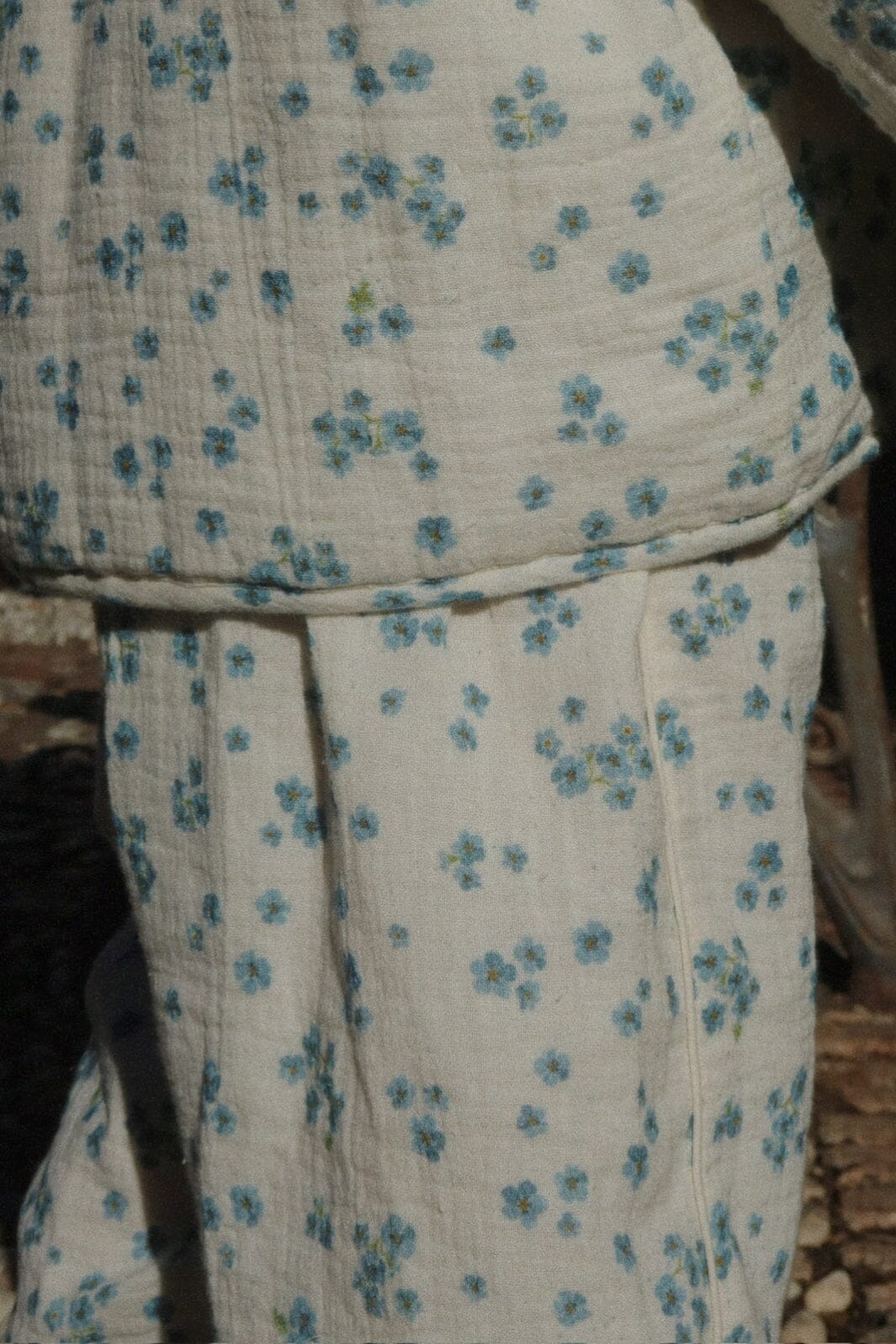 Konges Sløjd - Rhw X Ks Mioblu Pants Gots Ks103615 - Forget Me Not