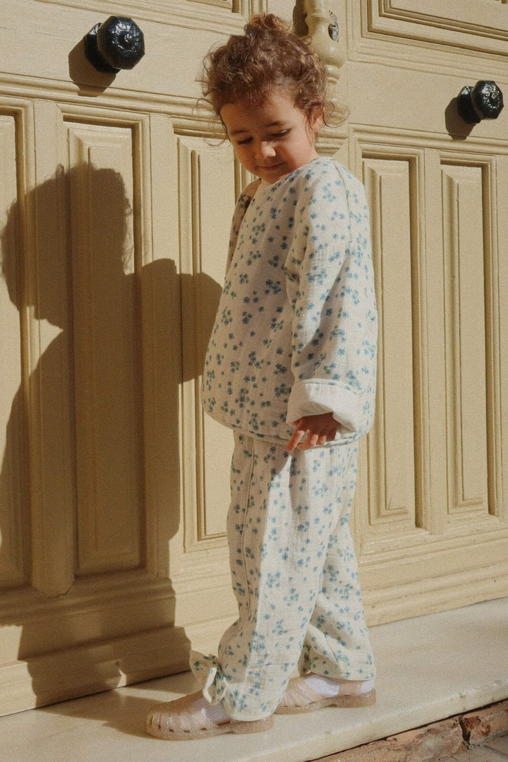 Konges Sløjd - Rhw X Ks Mioblu Pants Gots Ks103615 - Forget Me Not