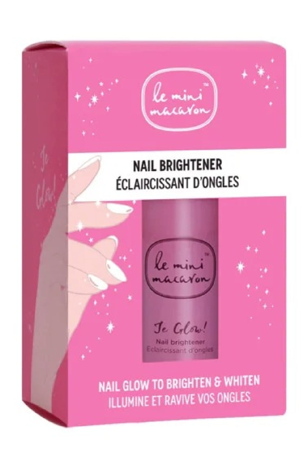 Le Mini Macaron - Je Glow Nail Brightener Neglelak