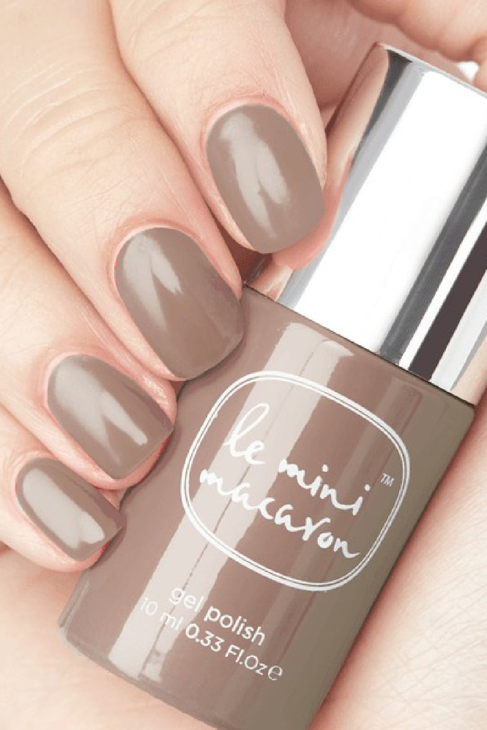 Le Mini Macaron - Neglelak Gel - Latte Neglelak