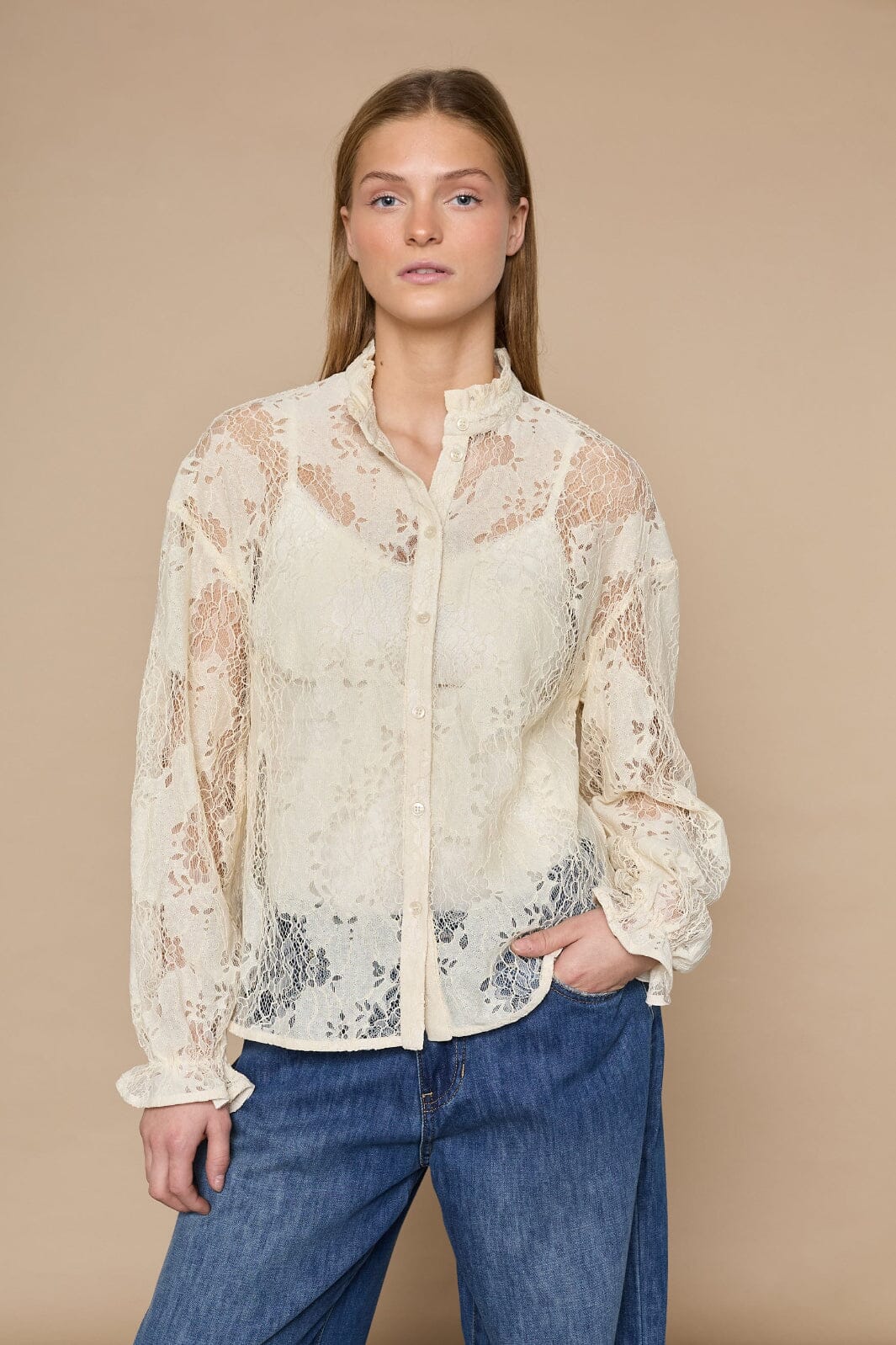 Love & Divine - Love1470 19481 - 115 - Cream Skjorter