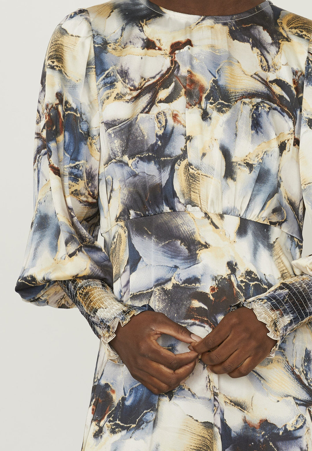 Love & Divine - Love737-18 - 800 Marble Blue Kjoler