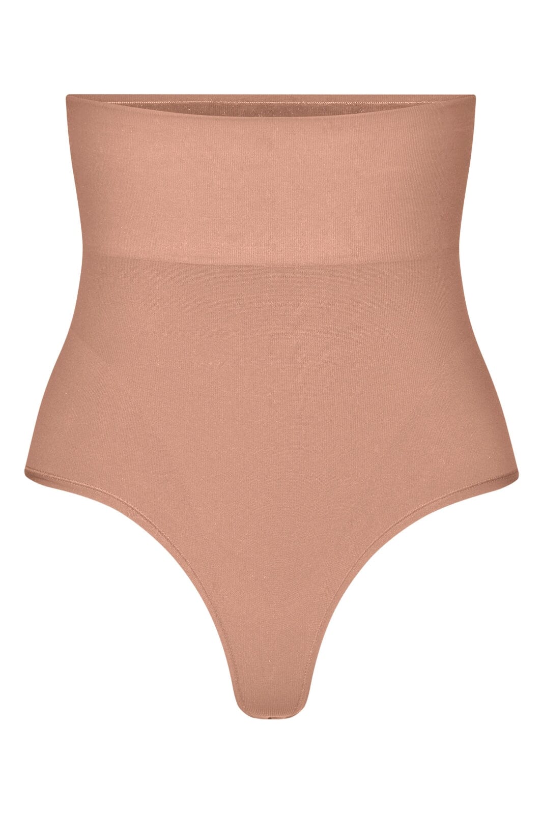 Lykkeland Ateliér - Second Skin High Waist Thong - Tan Underbukser