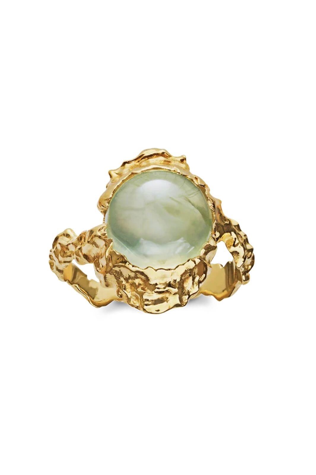 Maanesten - Gudinde Prehnit - 35353a Ringe