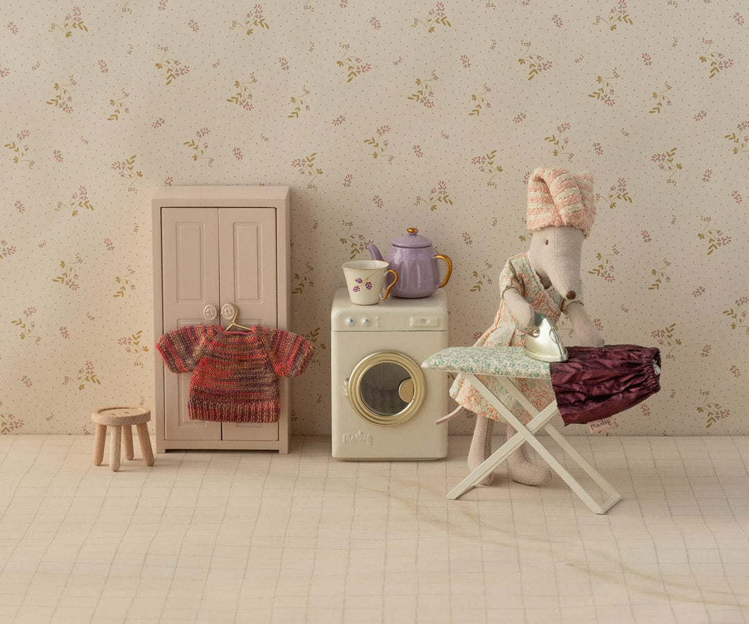 Maileg - Nederdel Og Strikket Bluse, Mor Mus - Mum/Dad Mouse Legetøj