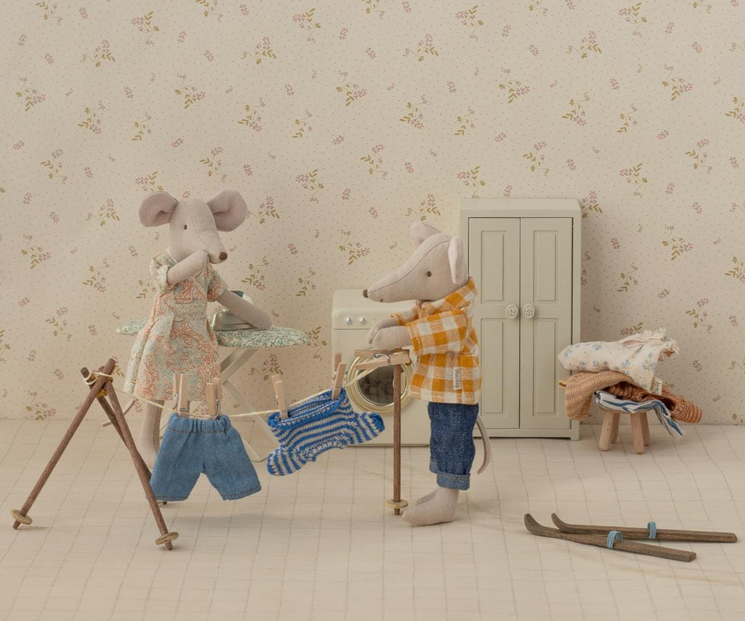 Maileg - Strikket Sweater Og Bukser, Storebror Mus - Bigsister/Brother Legetøj