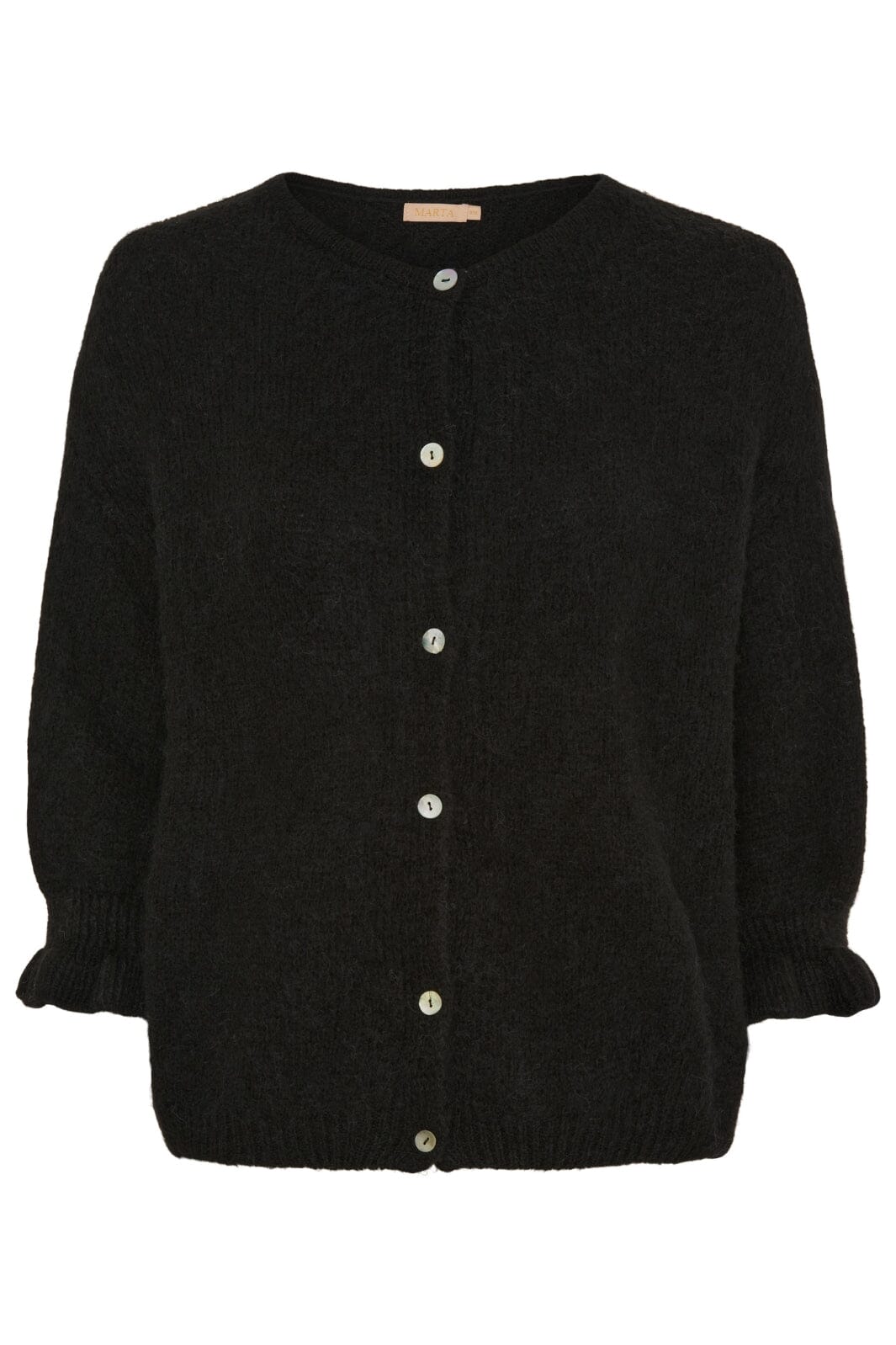 Marta Du Chateau - Mdcjuliana Knit 2413 - Black Strikbluser