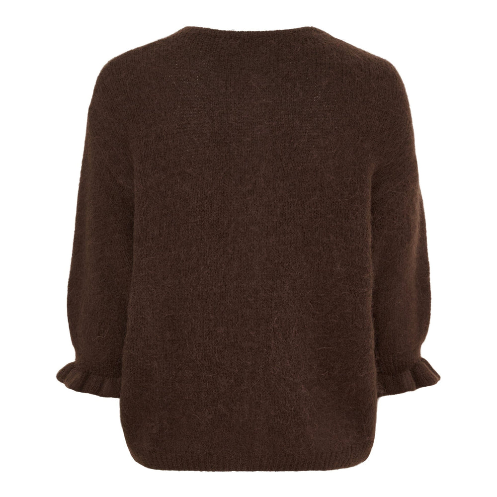 Marta Du Chateau - Mdcjuliana Knit 2413 - Brown2984 Strikbluser