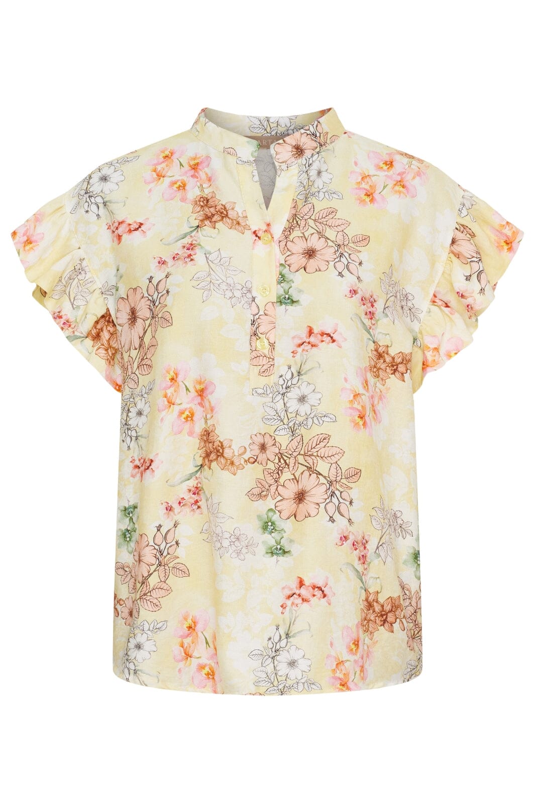 Forudbestilling - Marta Du Chateau - Mdcsòlrún Shirt 6319 - 0998 Giallo