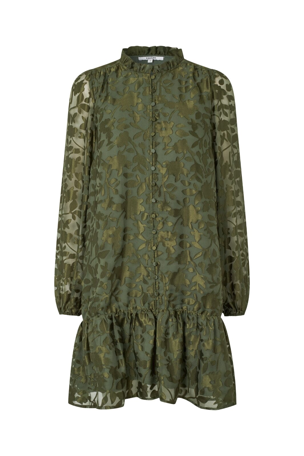 MbyM - Nulia-M 63040694 - T68 - Beetle Green Kjoler