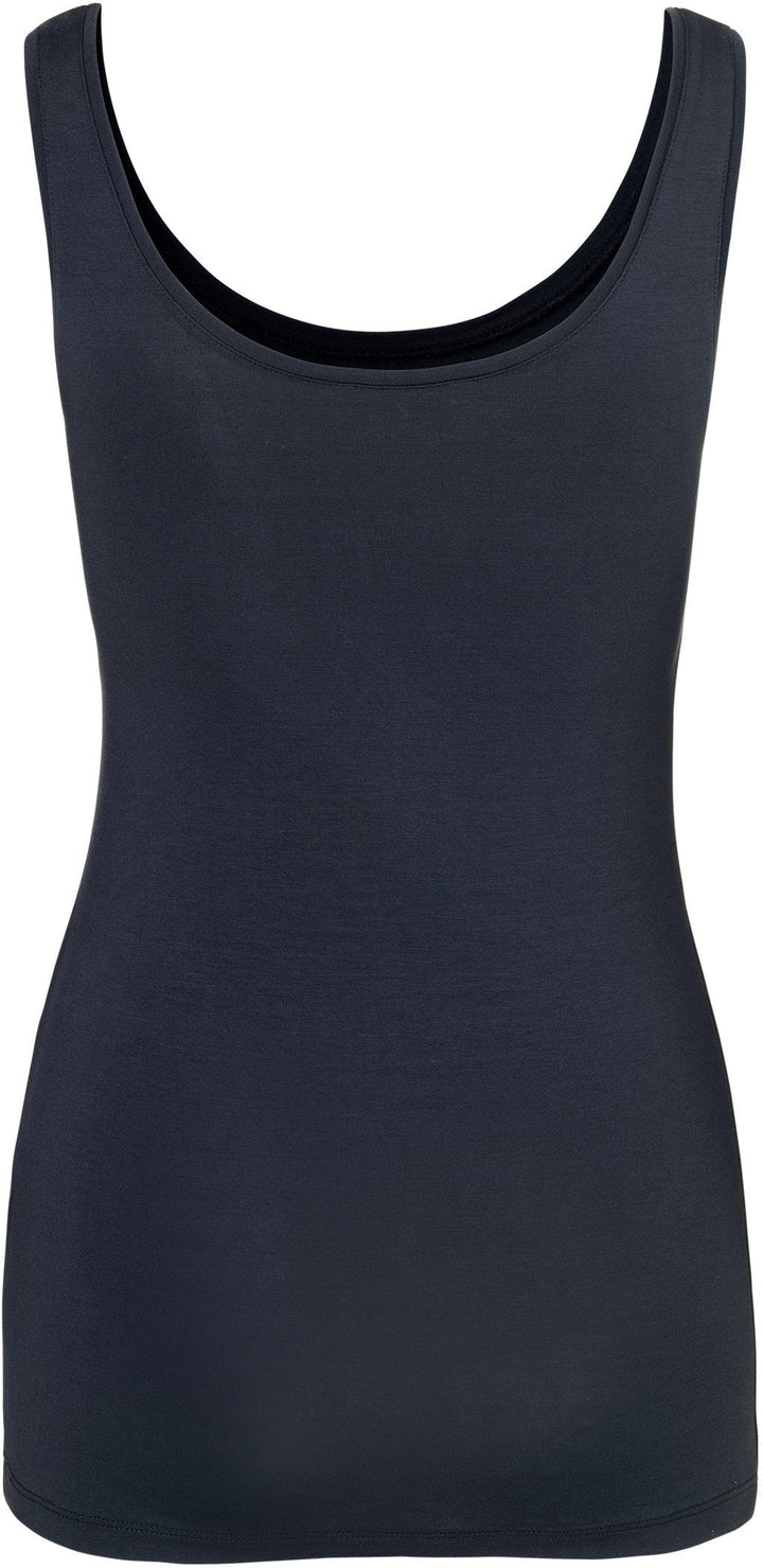 MbyM - Sina Basic Top - Navy Blue Toppe