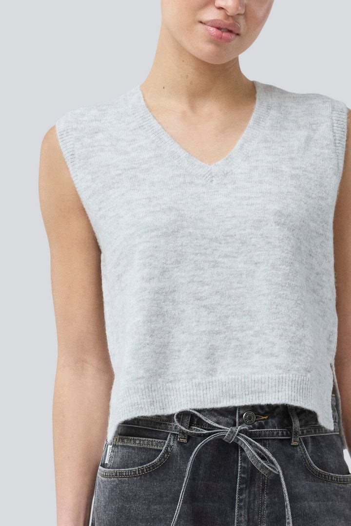 Modström - Petronellamd Vest 58609 - 7087 - Grey Melange