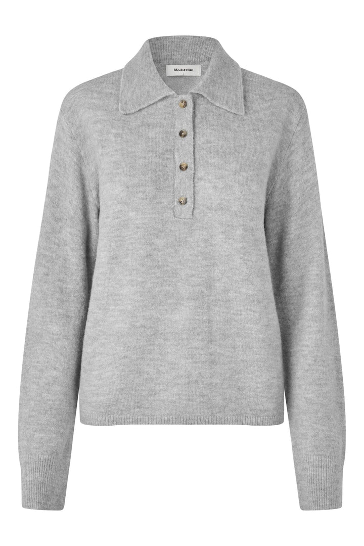 Modström - Treemd Polo 58795 - 7087 - Grey Melange