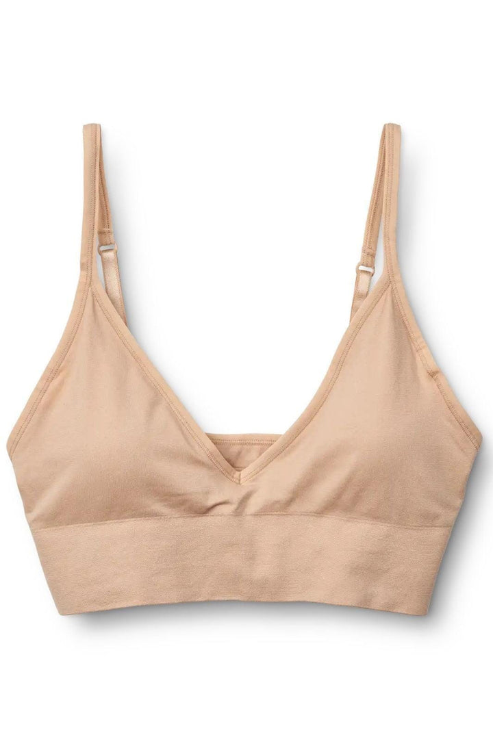 Molly&My Wardrobe - Luise Bra Top Narrow Strap W. Padding - Nude BH