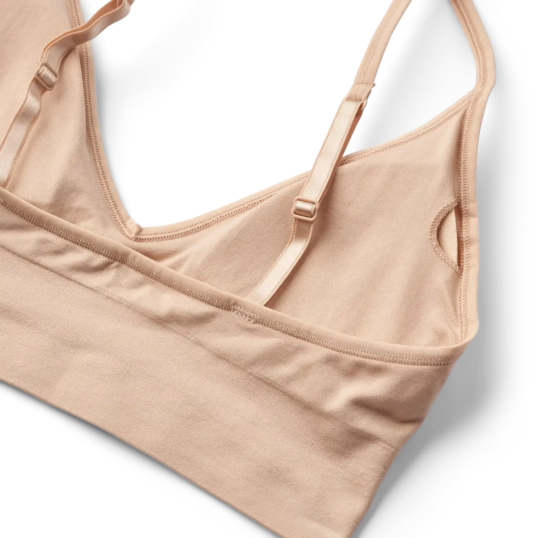Molly&My Wardrobe - Luise Bra Top Narrow Strap W. Padding - Nude BH