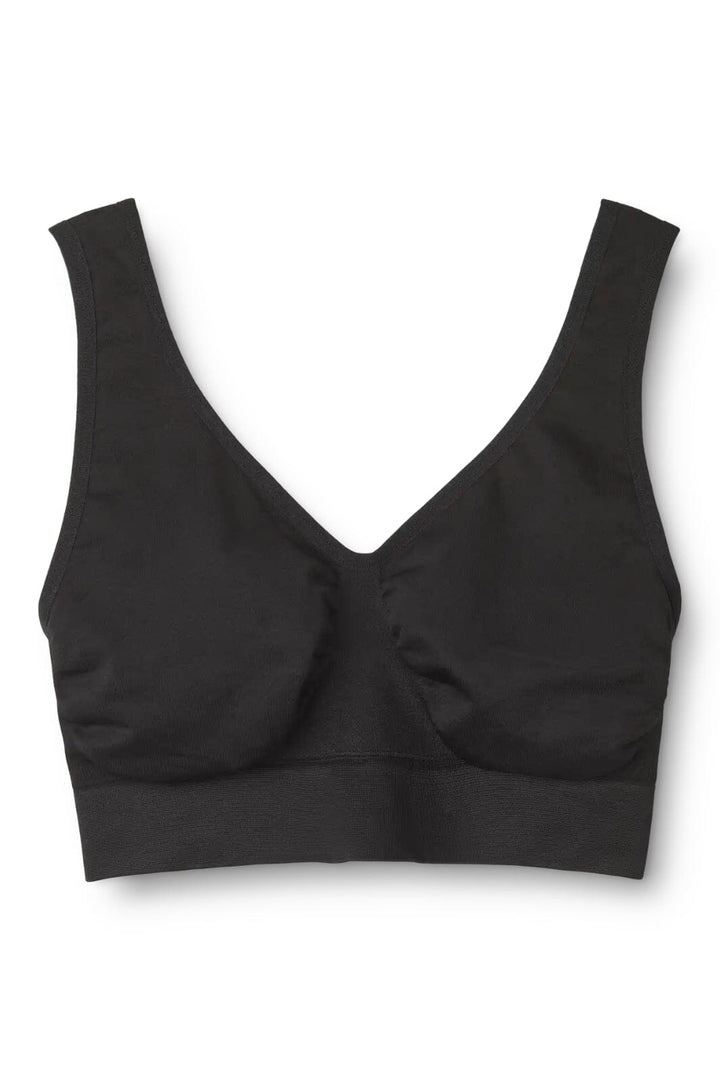 Molly&my Wardrobe - Luise Bra Top, Wide Straps 1010 - Black BH
