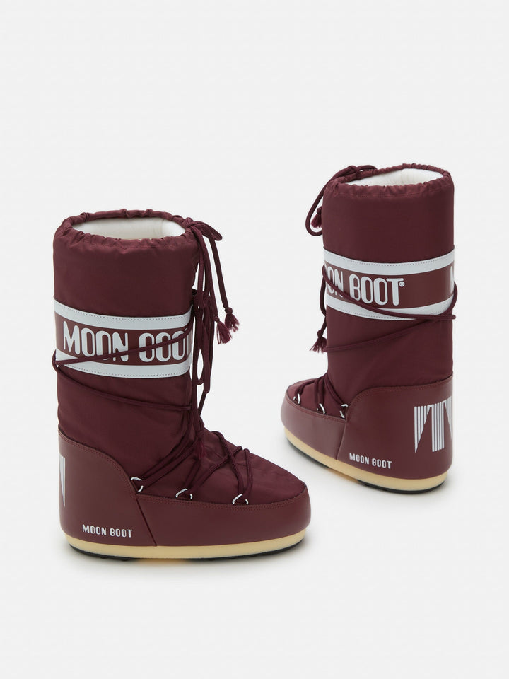 Moon Boot - Mb Icon Nylon 80D1400440 - D013 Burgundy Støvler