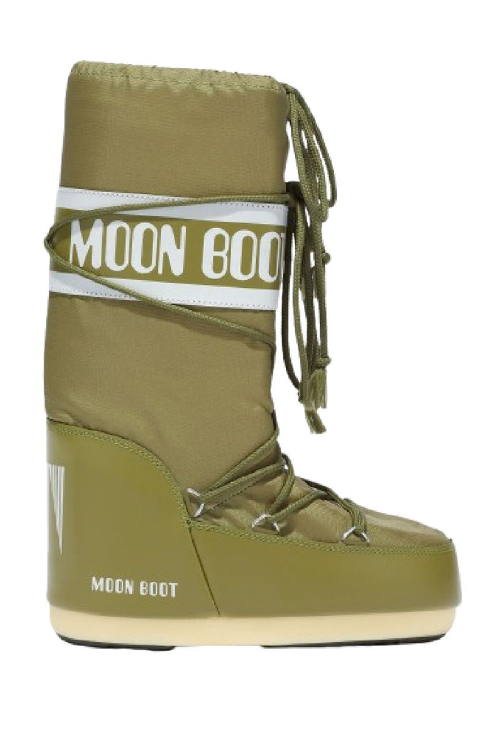 Moon Boot - Mb Icon Nylon - M006 Khaki Støvler