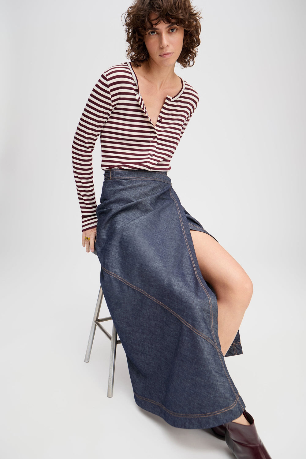 Munthe - Landrea 253122025307 - 37 - Indigo Nederdele