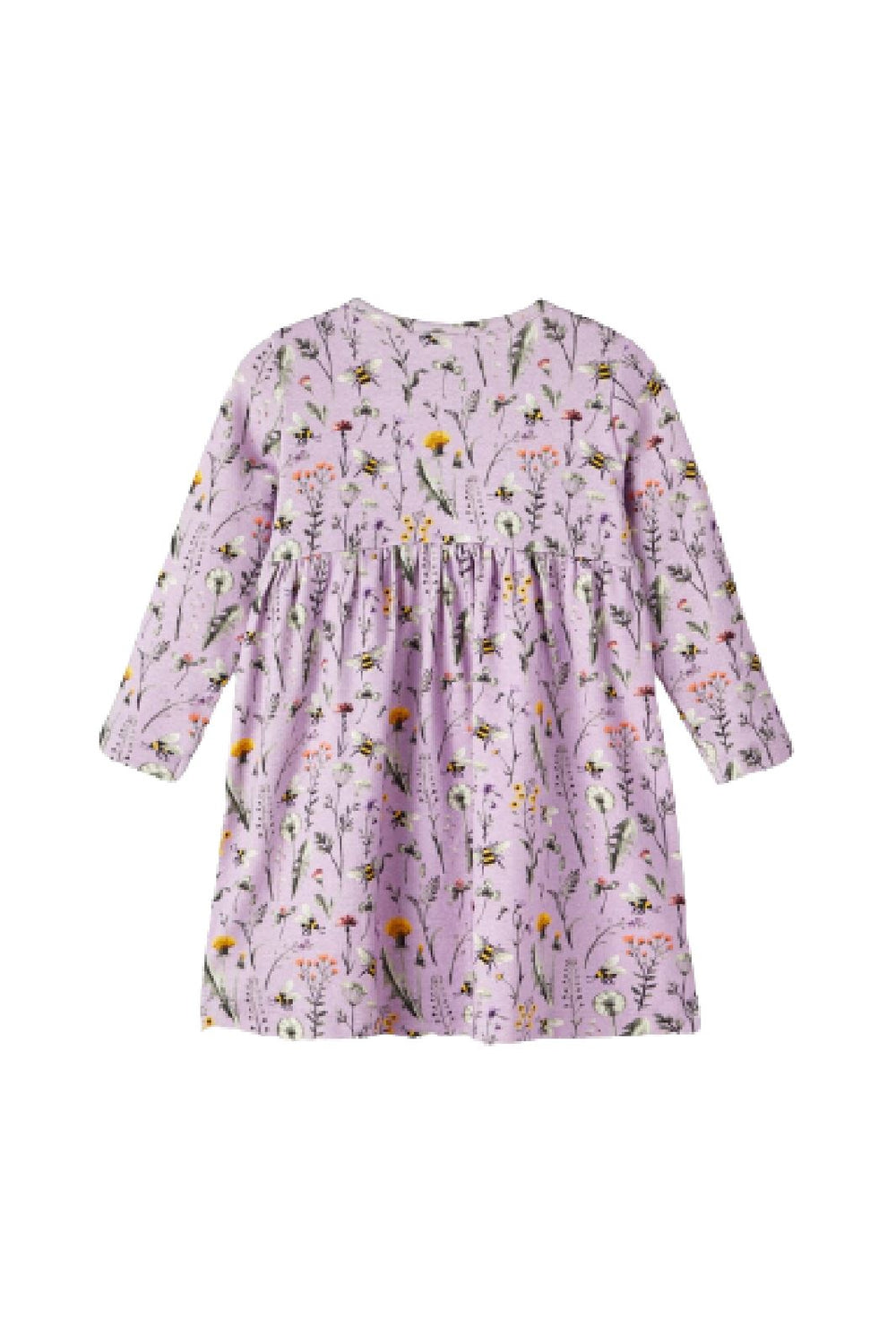 Name It - Nbfhubine Ls Dress - Orchid Bloom Kjoler