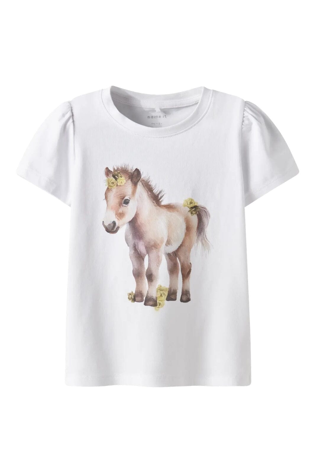 Name It - Nmfhani Ss Top - 4752875 Bright White