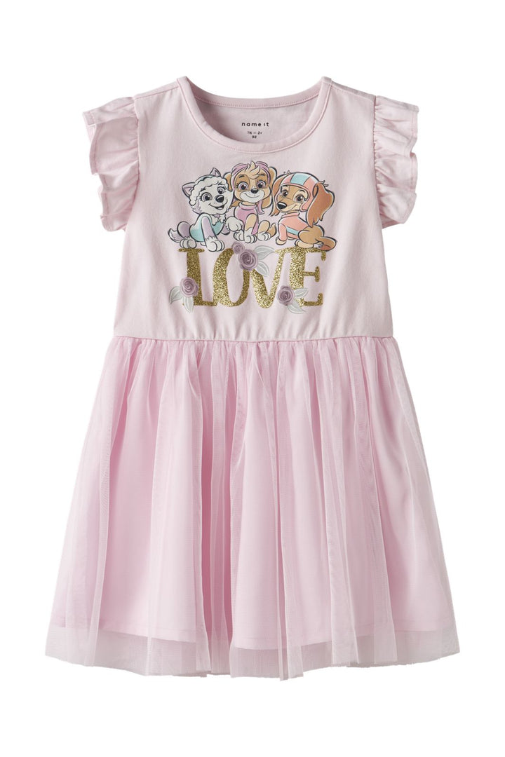 Name It - Nmfmebba Pawpatrol Ss Tulle Dress - 4841836 Ballerina