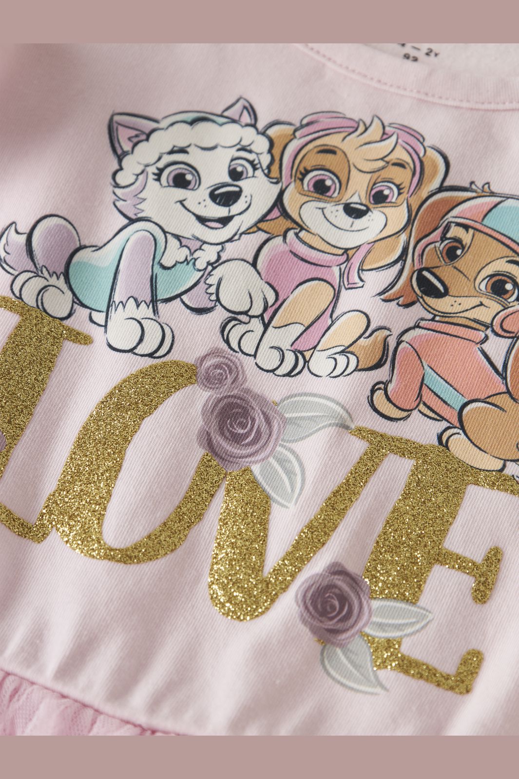 Name It - Nmfmebba Pawpatrol Ss Tulle Dress - 4841836 Ballerina