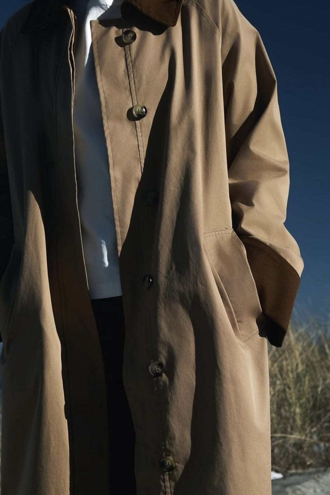 Neo Noir - Anneli Cord Coat 160548 - 127 - Dark Tan Jakker