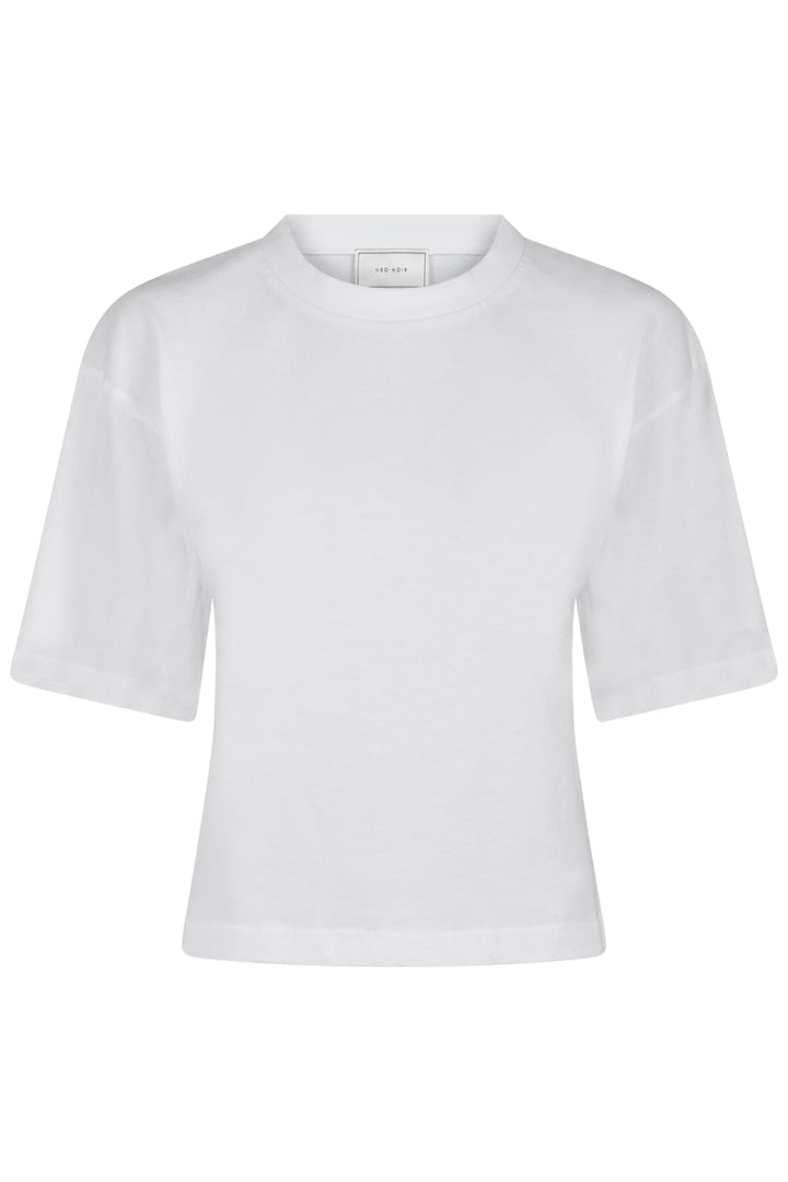 Neo Noir - Asha Boxy Tee 164418 - White T-shirts