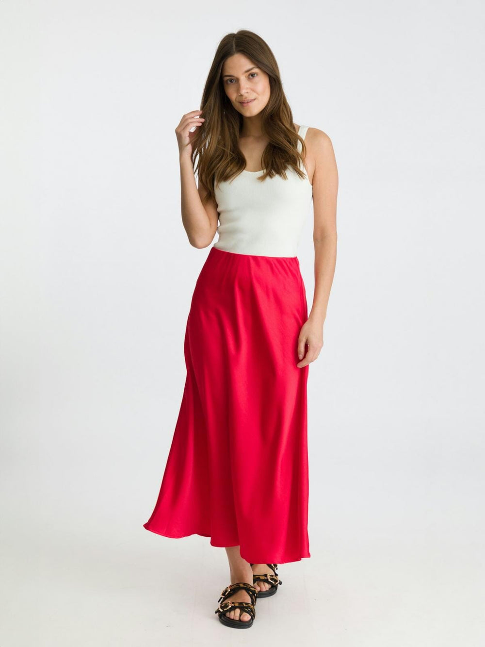 Neo Noir - Bovary Skirt - Red Nederdele