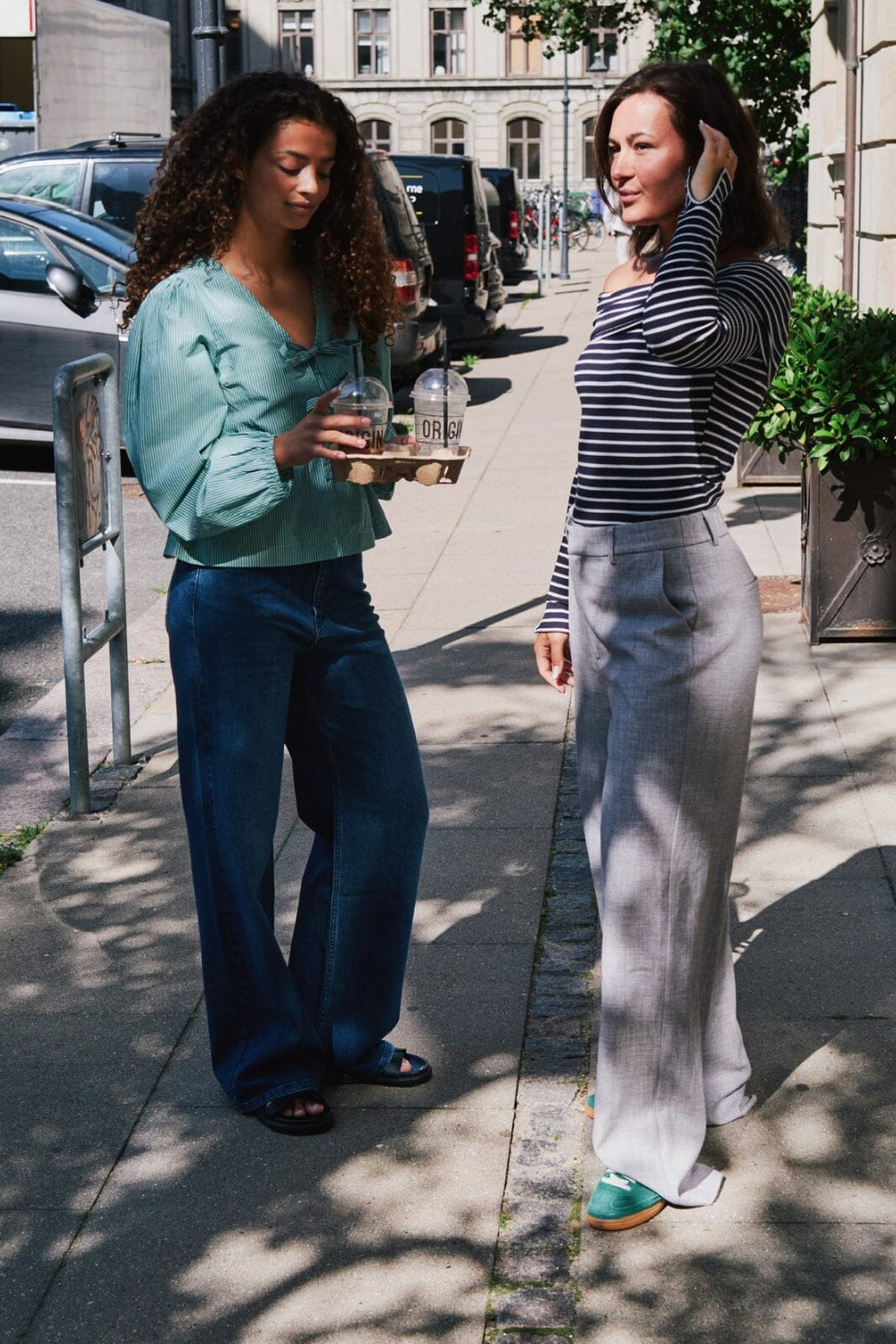 Neo Noir - Carla Denim Pants - Blue Bukser