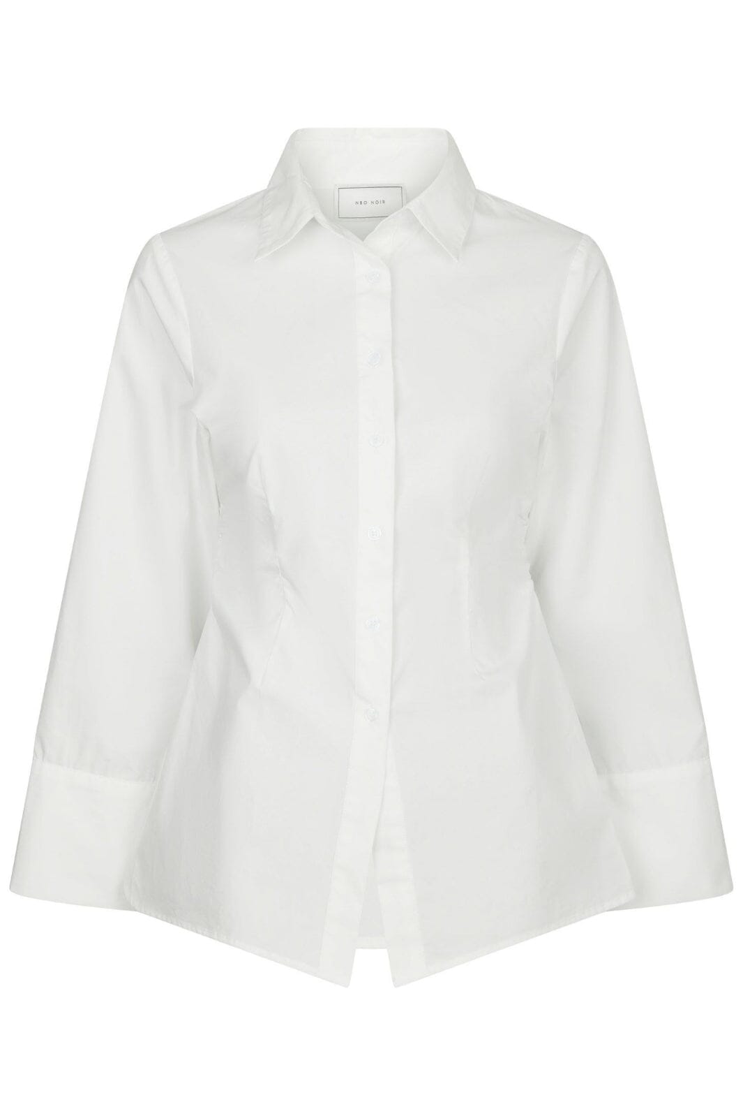 Neo Noir - Caroli Poplin Shirt 165894 - 120 - White