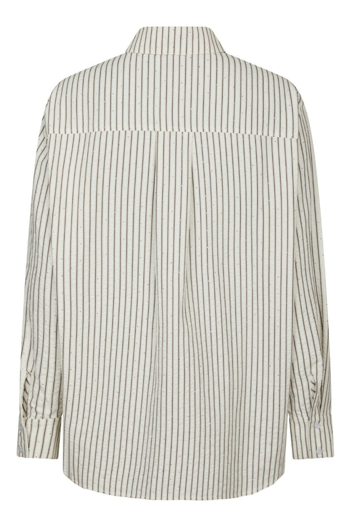 Neo Noir - Dalma Crepe Stone Shirt 165697 - 210 - Brown