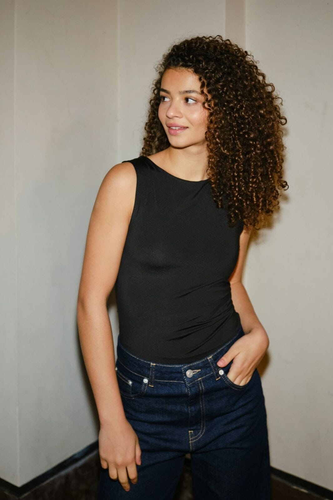 Neo Noir - Ditty Jersey Top 164494 - Black Toppe