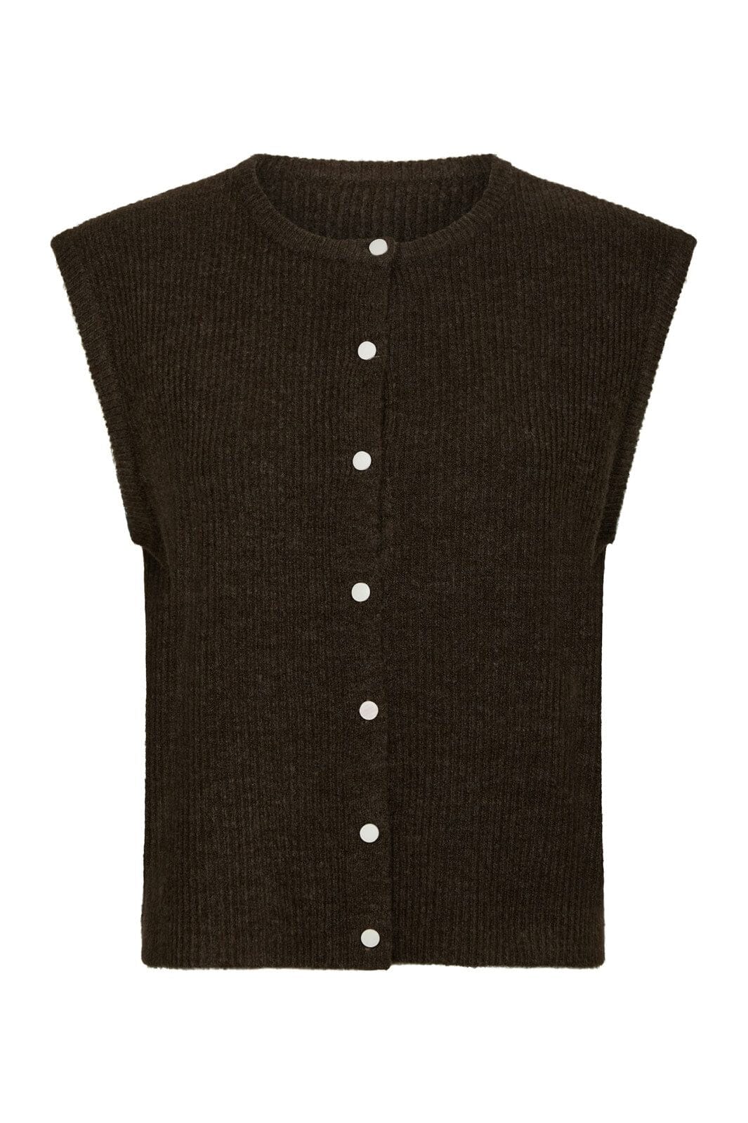 Neo Noir - Everest Knit Vest 164870 - 210 - Brown