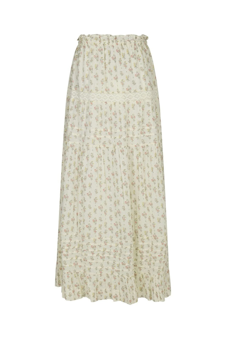 Neo Noir - Fippo Fine Print Skirt 165347 - 122 - Creme
