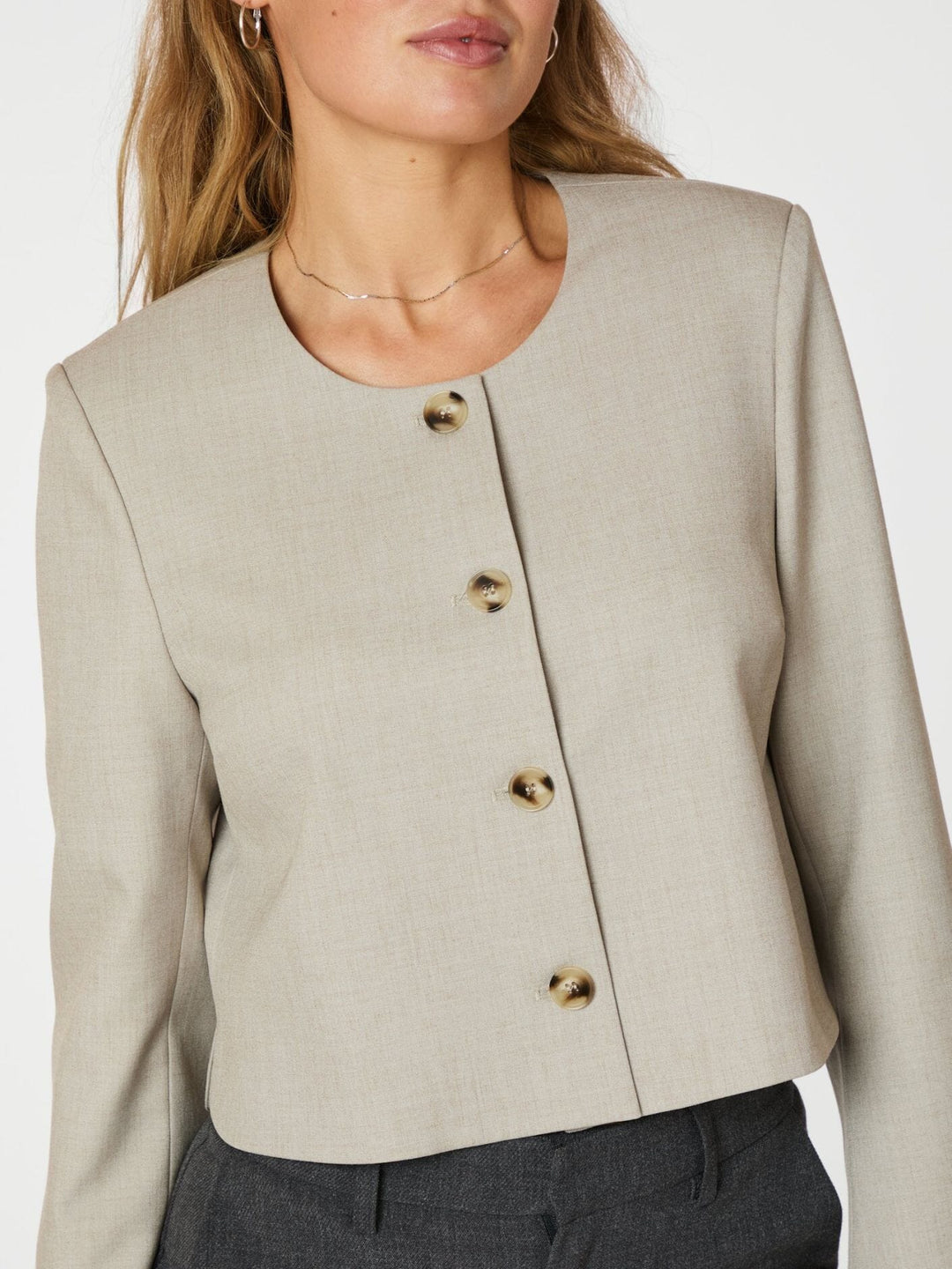 Neo Noir - Flynn Jacket 164592 - 123 - Beige Jakker