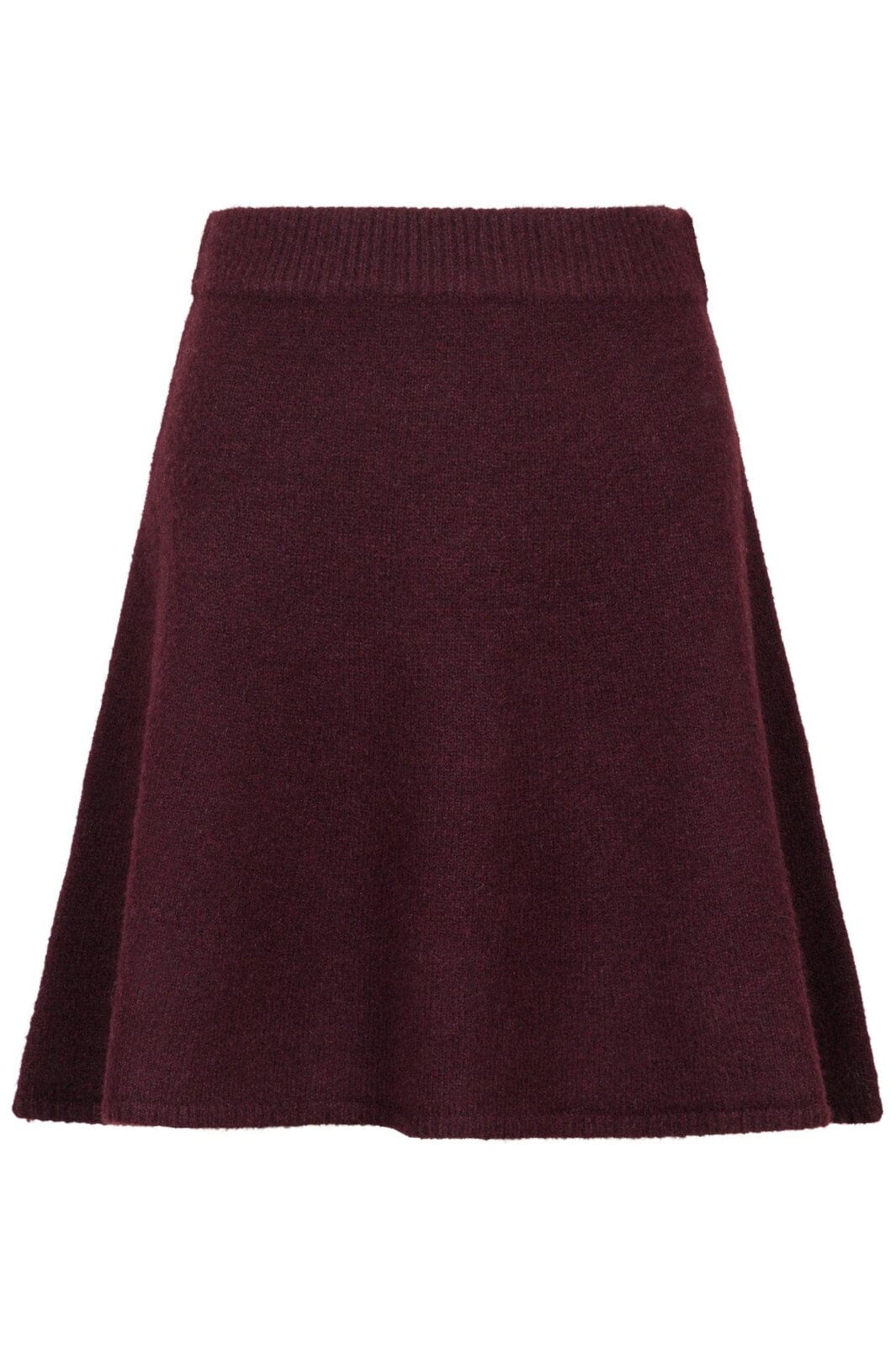 Neo Noir - Gisa Knit Skirt 161228 - 682 - Wine