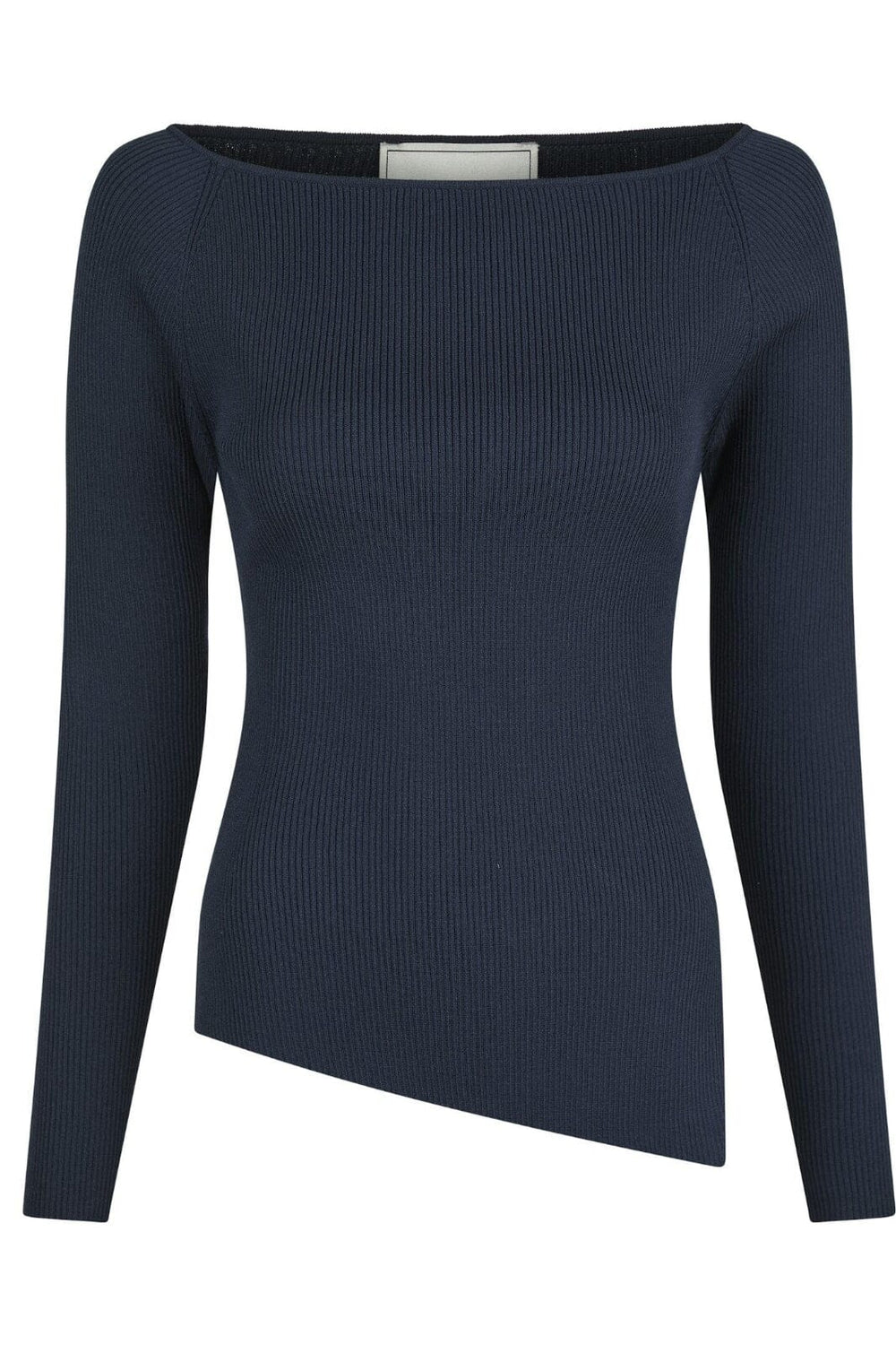 Neo Noir - Janna Knit Blouse 163393 - Midnight Blue Bluser