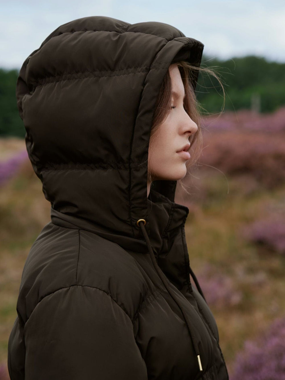 Neo Noir - Lucette Puffer Jacket 164885 - 676 - Dark Brown Jakker