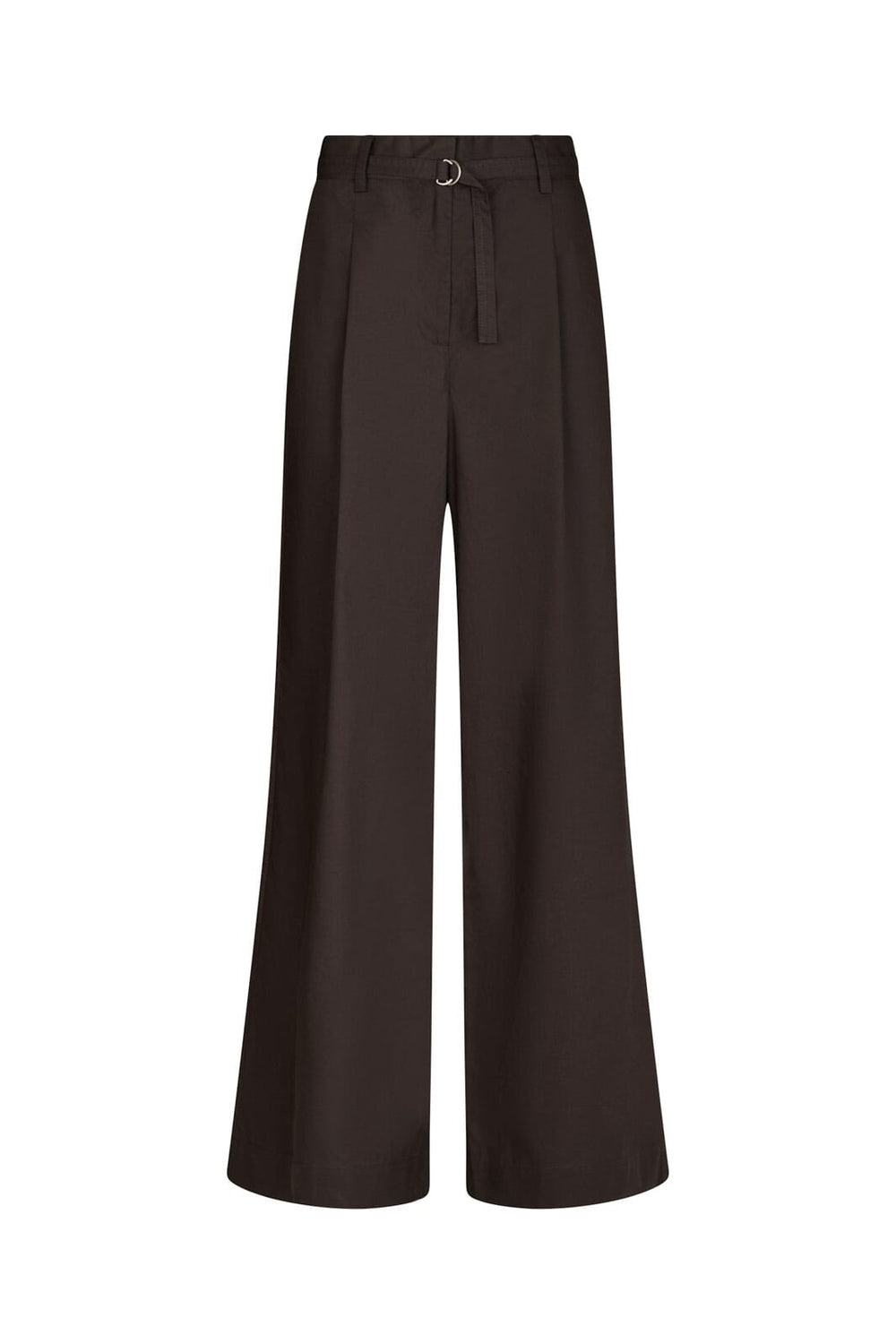 Neo Noir - Malba Poplin Pants 165795 - 676 - Dark Brown