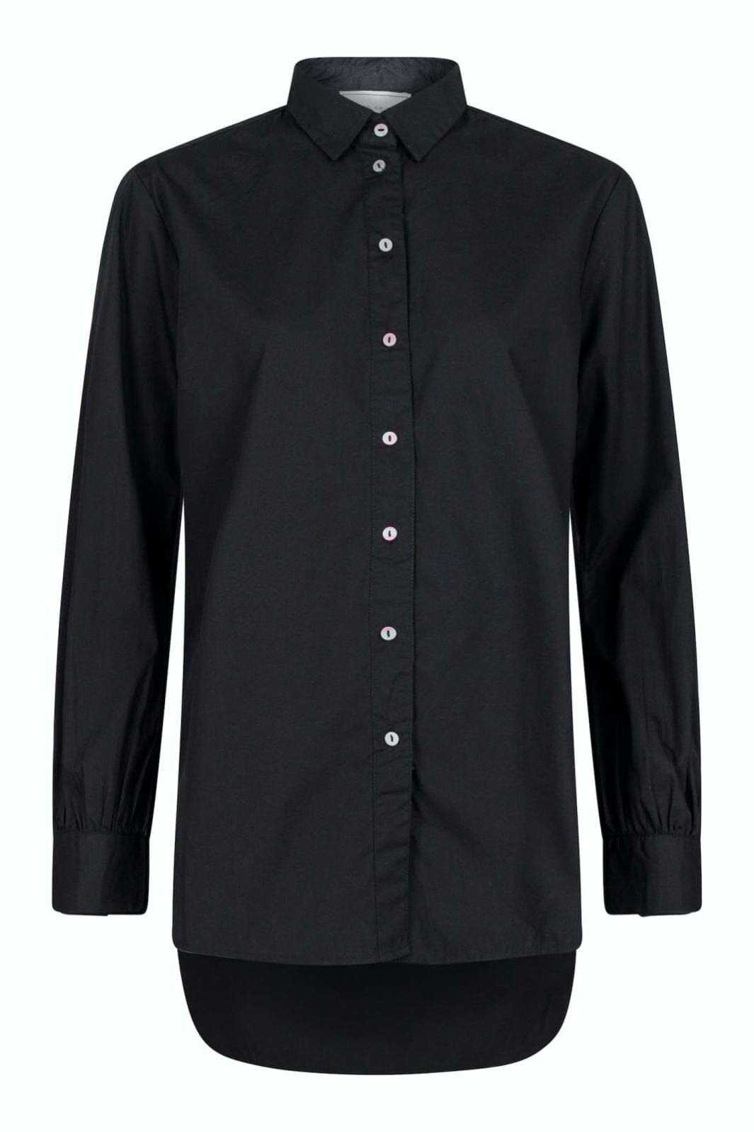 Neo Noir - Margit C Poplin Shirt - Black Skjorter