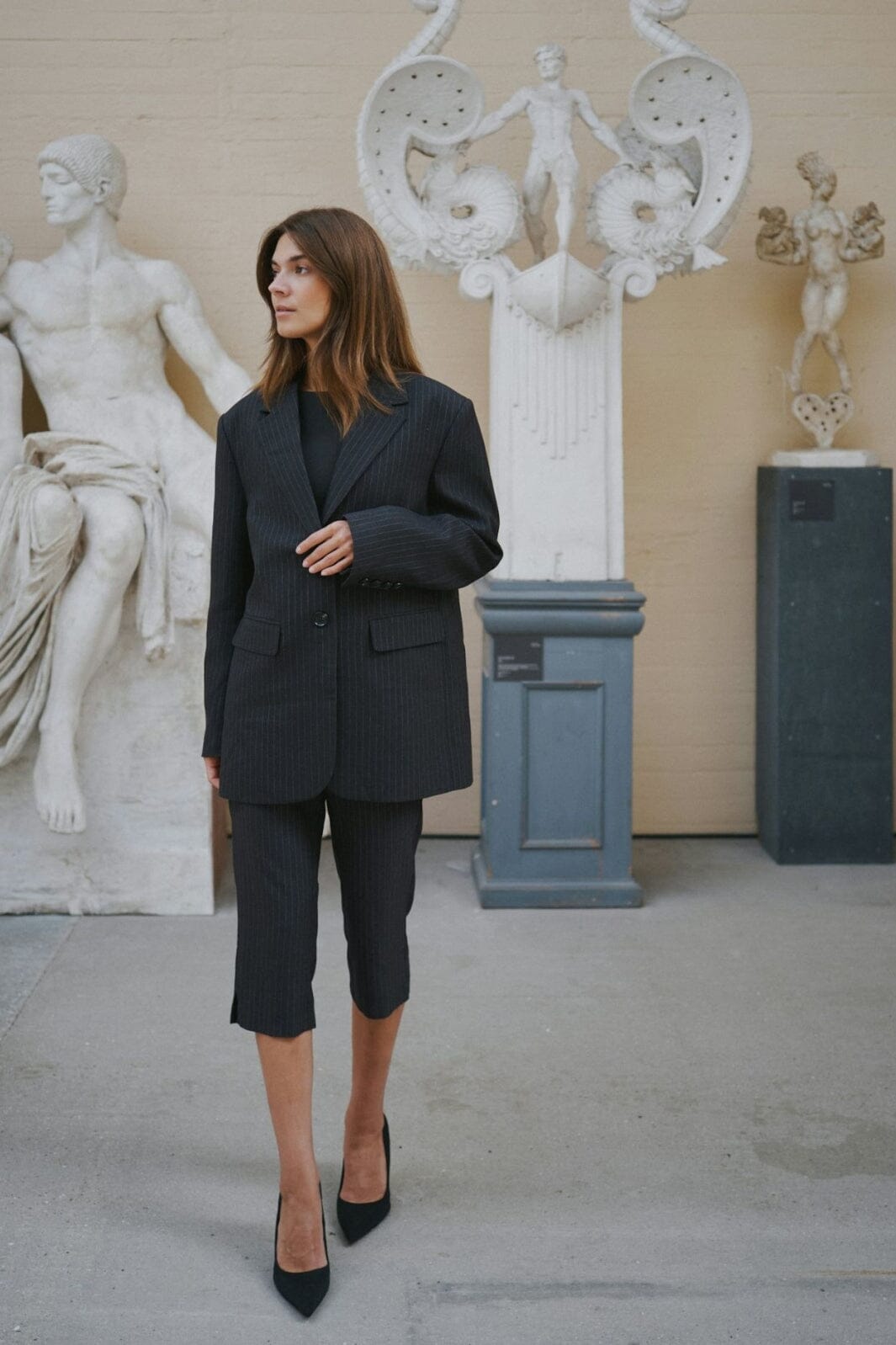 Neo Noir - Marielle Button Back Blazer 165664 - 132 - Antracit Blazere