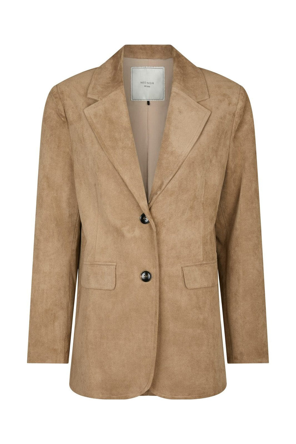 Neo Noir - Namy Imitated Suede Blazer 164548 - 213 - Sand